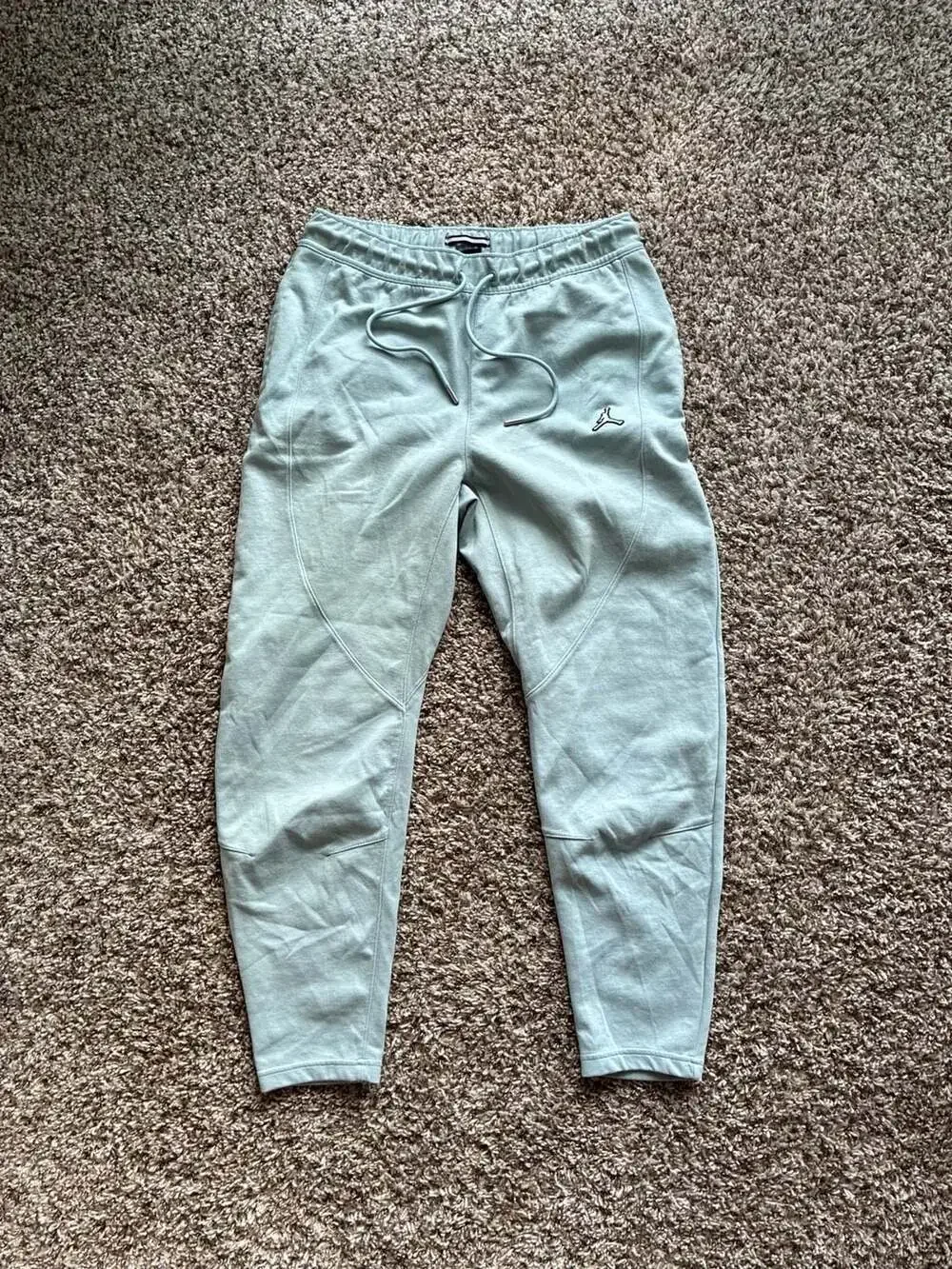 Jordan Essentials Fleece Jogger Sweatpants in Ocean Washed Teal